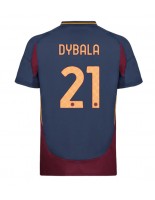 AS Roma Paulo Dybala #21 Tredjedrakt 2024-25 Korte ermer